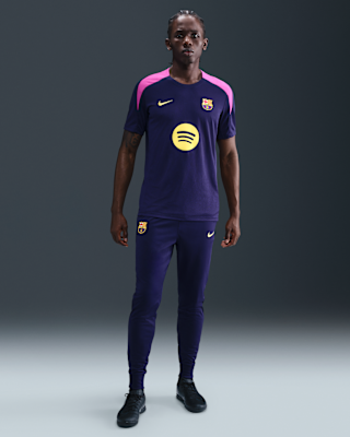 FC Barcelona Strike Men's Nike Dri-FIT Soccer Short-Sleeve Top